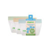 Zippies Color Linen Dreams Standup Reusable Bags SMALL (3s)