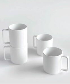 Simpli Premium Melamine Dishware - Mug Set 3.5" 4s