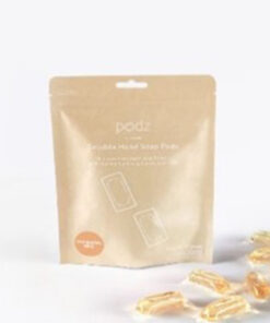 Podz Soluble Hand Soap Pods (Pouch of 10) - Mandarin Rind
