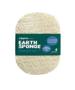 ZippiesxMore Earth Sponge Scrubber (4s per pack)