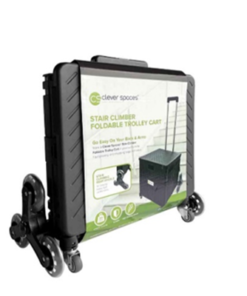 Clever Spaces Stair Climber Foldable Trolley Cart