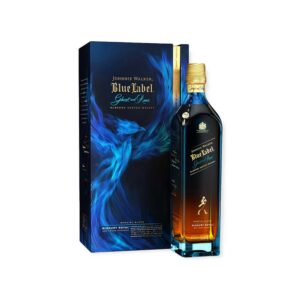 Johnnie Walker Blue Label Ghost and Rare Glenury Royal 1L