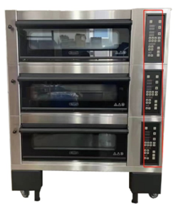 Bresso Electric Deck Oven HBCO-3003 3-Deck 9-Trays