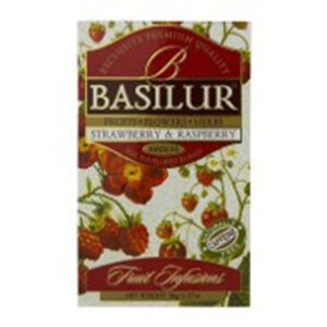 BASILUR TEA Fruit Infusions Strawberry & Raspberry