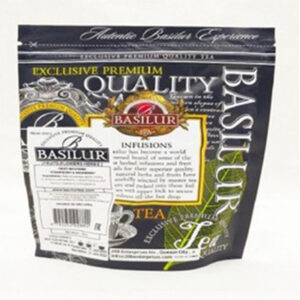 BASILUR TEA Fruit Infusions Strawberry and Raspberry Loose Leaves (100g)