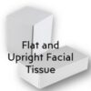 Flat Facial Tissue 2 Ply