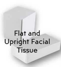 Flat Facial Tissue 2 Ply