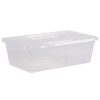 Rectangular Clear Body and Lid 2500ml