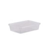 Rectangular Clear Body and Lid 500ml