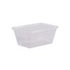 Rectangular Clear Body and Lid 950ml