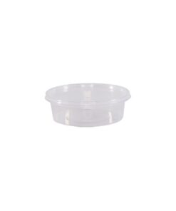 Round Clear Body and Lid 250ml