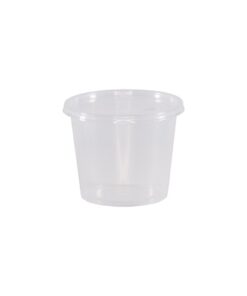 Round Clear Body and Lid 700ml