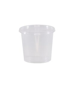 Round Clear Body and Lid 850ml