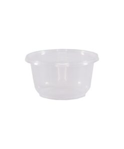 Round Clear Body and Lid 850ml